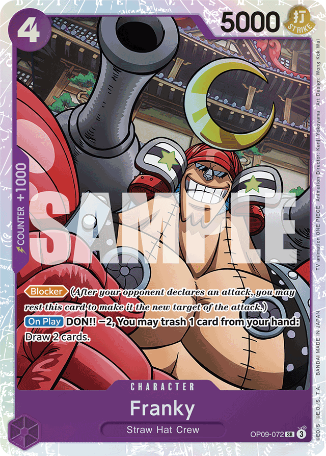 Franky - Emperors in the New World - SR - OP09-072
