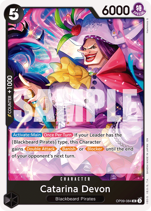 Catarina Devon (Reprint) - Premium Booster -The Best- Vol. 2 - UC - OP09-084