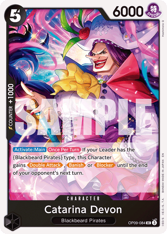 Catarina Devon (Reprint) - Premium Booster -The Best- Vol. 2 - UC - OP09-084