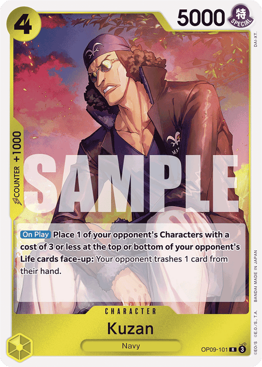 Kuzan - Emperors in the New World - R - OP09-101