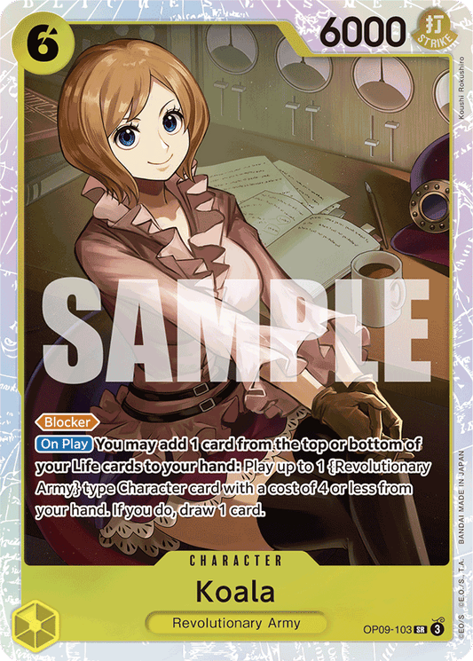 Koala - Emperors in the New World - SR - OP09-103