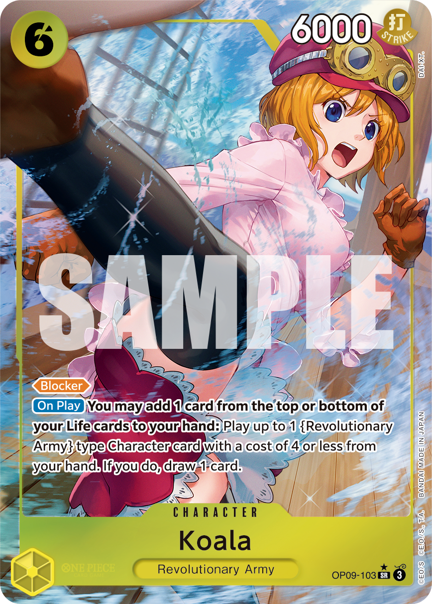 Koala (Parallel) - Emperors in the New World - SR - OP09-103