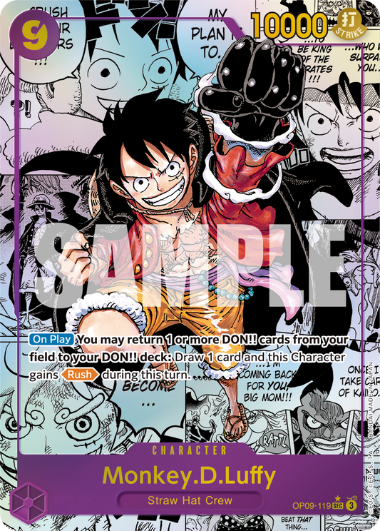 Monkey.D.Luffy (119) (Manga) - Emperors in the New World - SEC - OP09-119