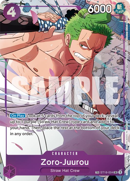 Zoro-Juurou (ST18-004) - Emperors in the New World - TR - ST18-004