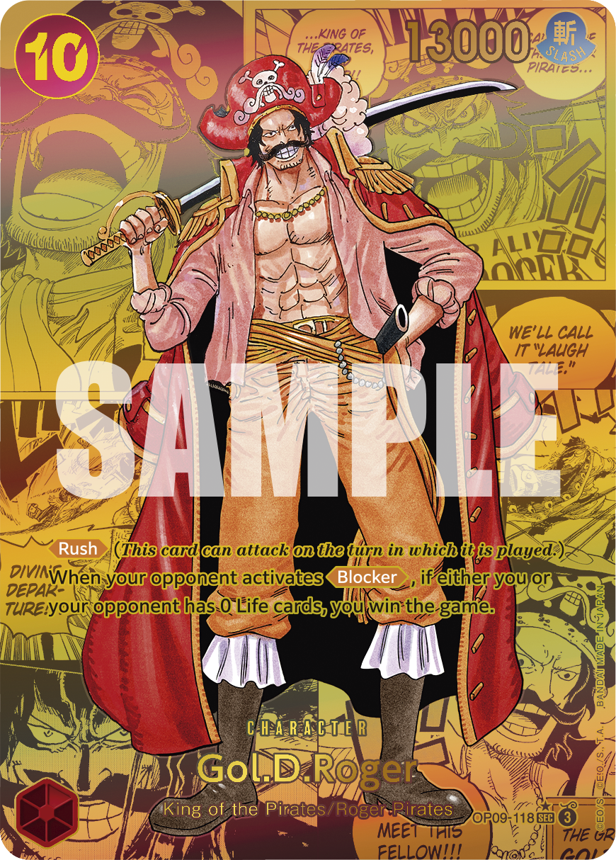 Gol.D.Roger (Manga) - Emperors in the New World - SEC - OP09-118