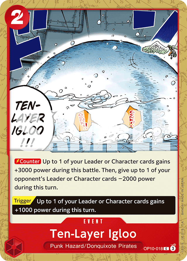 Ten-Layer Igloo - Royal Blood - C - OP10-018