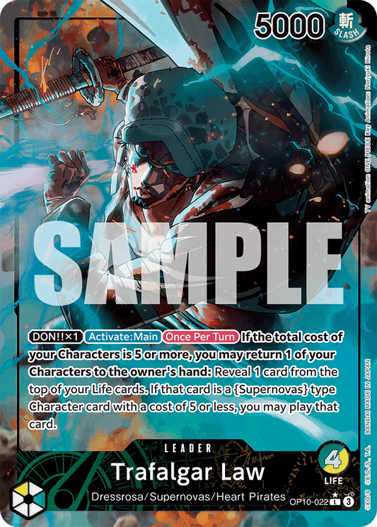 Trafalgar Law (022) (Parallel) - Royal Blood - L - OP10-022