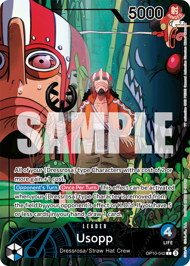 Usopp (042) (Parallel) - Royal Blood - L - OP10-042