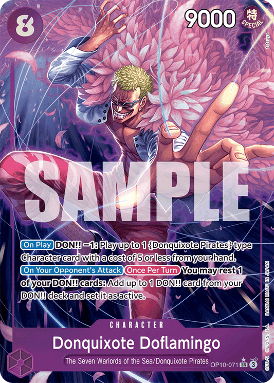Donquixote Doflamingo (Parallel) - Royal Blood - SR - OP10-071