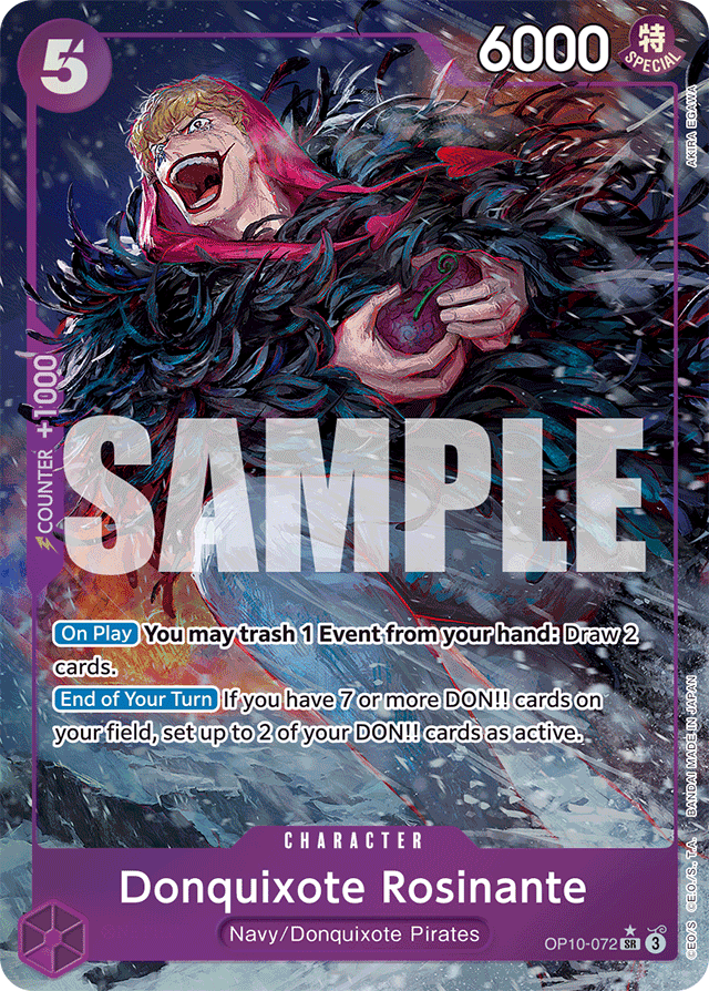 Donquixote Rosinante (Parallel) - Royal Blood - SR - OP10-072