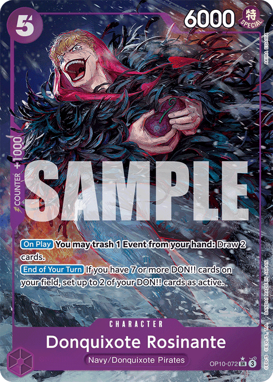 Donquixote Rosinante (Parallel) - Royal Blood - SR - OP10-072