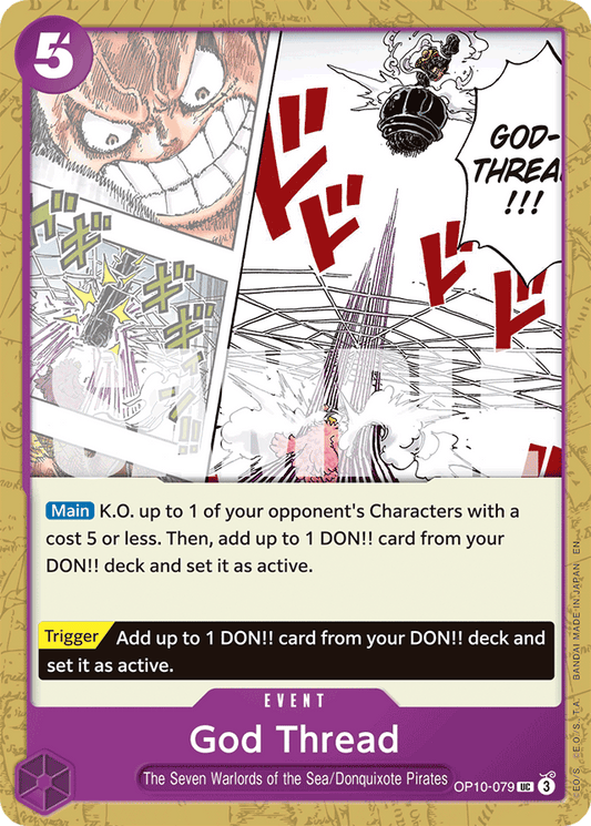 God Thread (Pirate Foil) - Premium Booster -The Best- Vol. 2 - UC - OP10-079