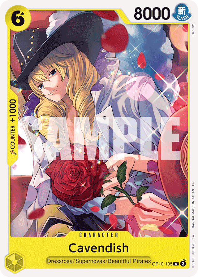 Cavendish - OP10-105 (Reprint) - Premium Booster -The Best- Vol. 2 - C - OP10-105