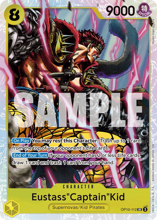 Eustass"Captain"Kid (Reprint) - Premium Booster -The Best- Vol. 2 - SR - OP10-112