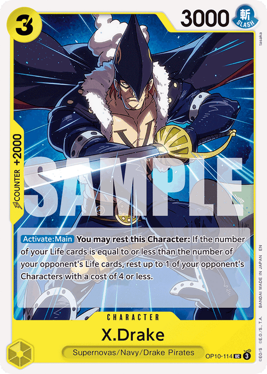 X.Drake (Reprint) - Premium Booster -The Best- Vol. 2 - UC - OP10-114