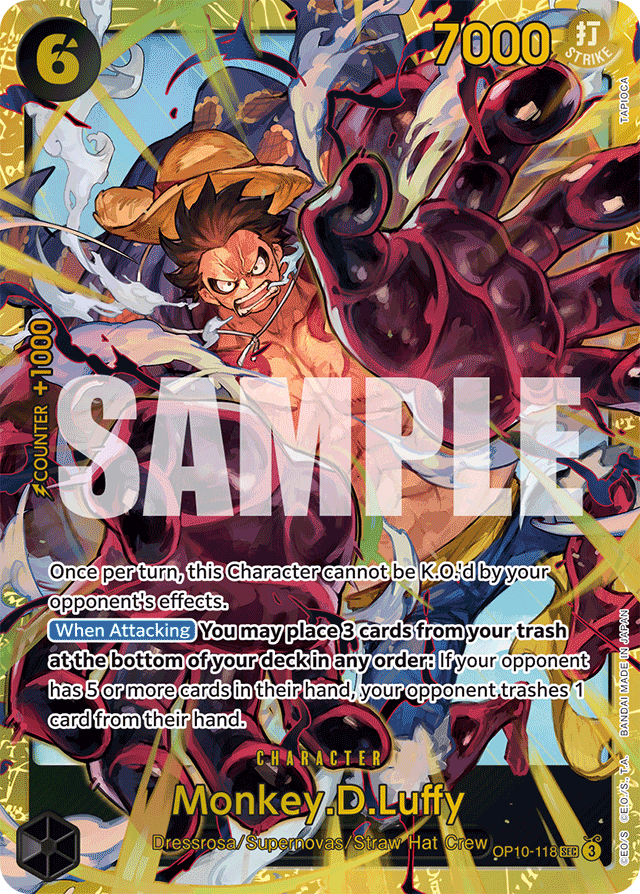 Monkey.D.Luffy (118) - Royal Blood - SEC - OP10-118