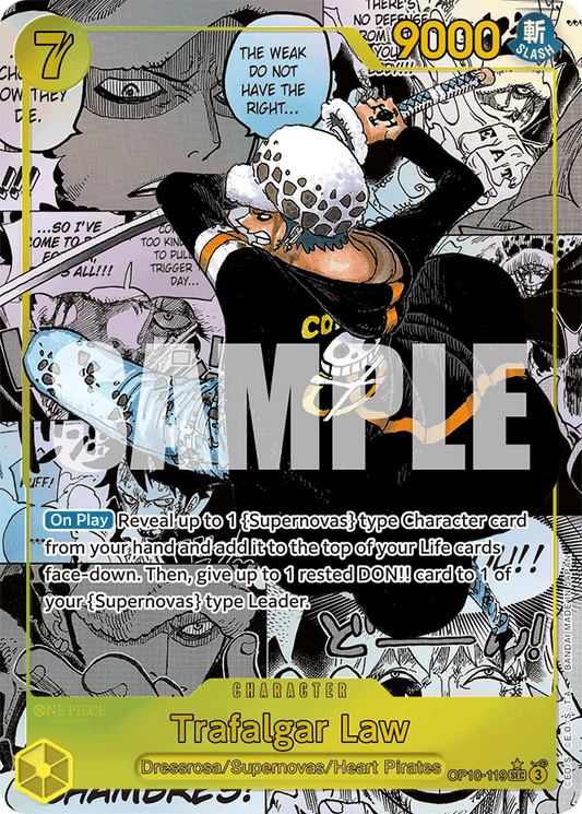 Trafalgar Law (119) (Manga) - Royal Blood - SEC - OP10-119