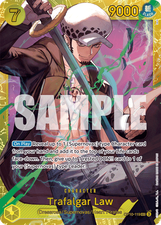 Trafalgar Law (119) - Royal Blood - SEC - OP10-119