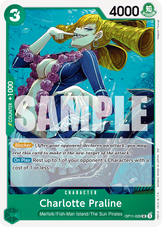 Charlotte Praline - A Fist of Divine Speed - UC - OP11-029