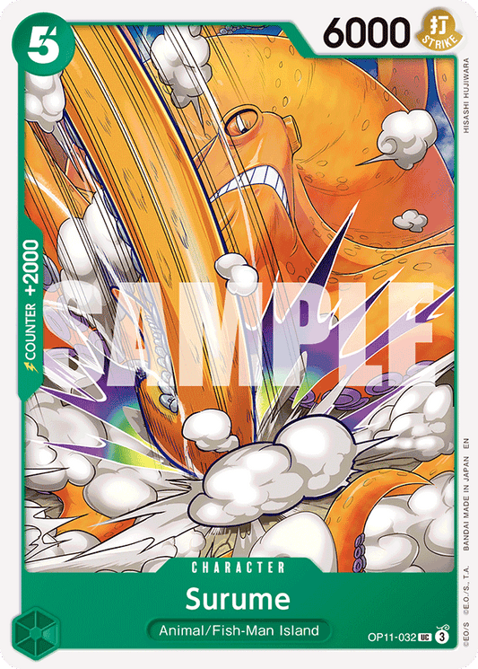 Surume - A Fist of Divine Speed - UC - OP11-032