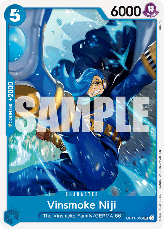 Vinsmoke Niji - A Fist of Divine Speed - UC - OP11-045