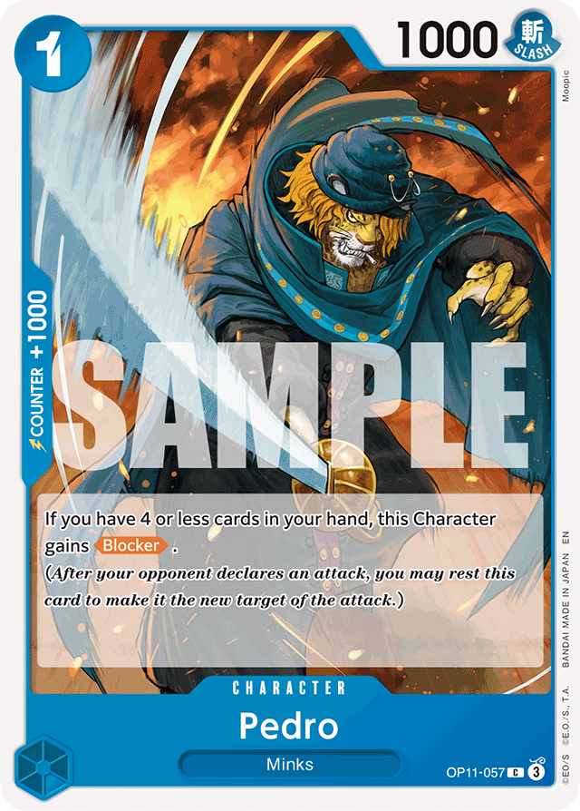 Pedro - A Fist of Divine Speed - C - OP11-057