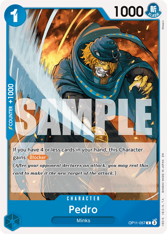 Pedro - A Fist of Divine Speed - C - OP11-057