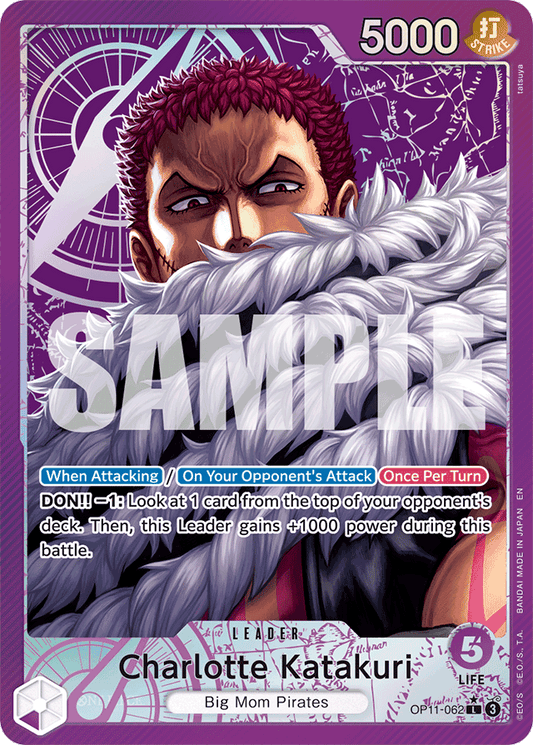 Charlotte Katakuri (062) (Alternate Art) - A Fist of Divine Speed - L - OP11-062