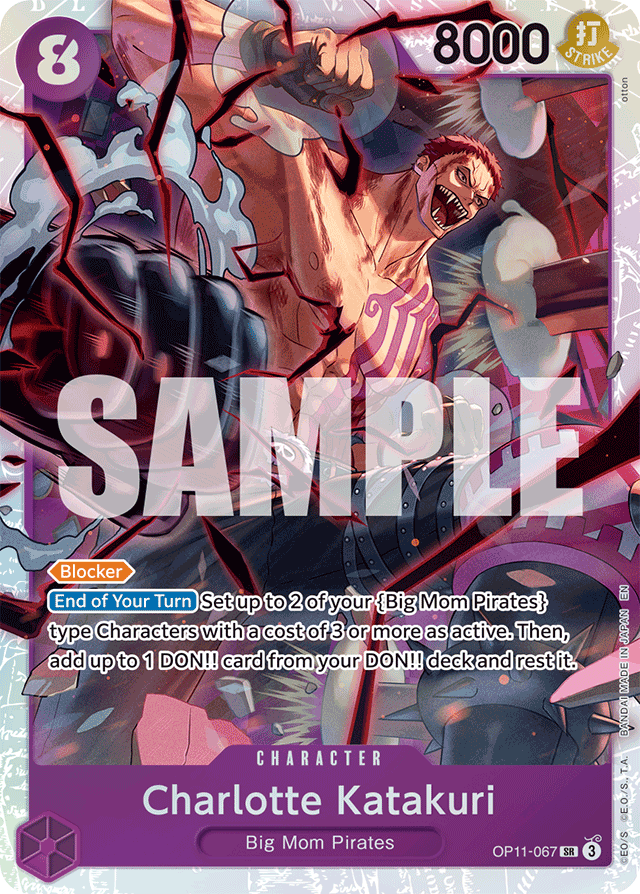 Charlotte Katakuri (067) - A Fist of Divine Speed - SR - OP11-067