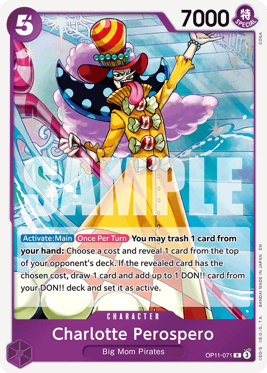 Charlotte Perospero - A Fist of Divine Speed - R - OP11-071