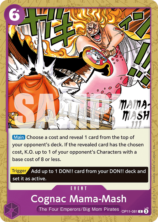 Cognac Mama-Mash - A Fist of Divine Speed - C - OP11-081
