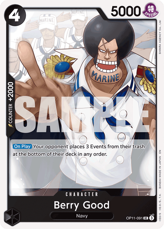 Berry Good - A Fist of Divine Speed - UC - OP11-091