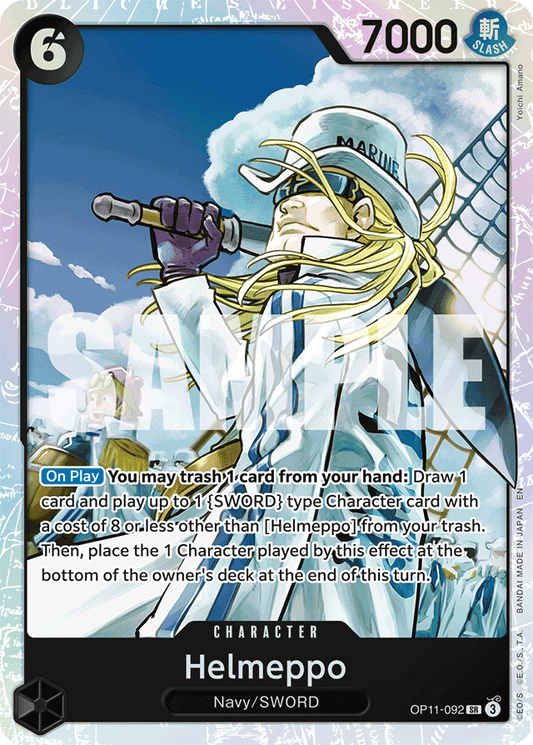 Helmeppo - A Fist of Divine Speed - SR - OP11-092