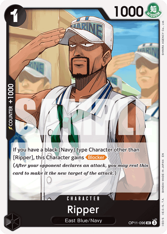 Ripper - A Fist of Divine Speed - UC - OP11-096