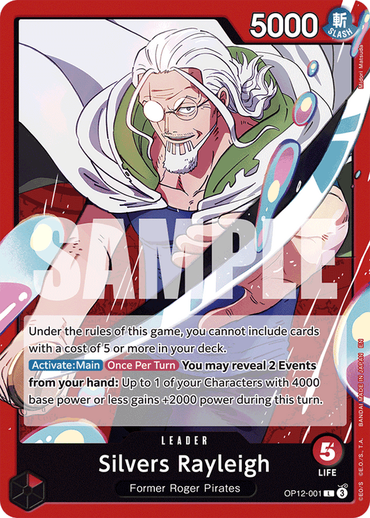 Silvers Rayleigh - Legacy of the Master - L - OP12-001