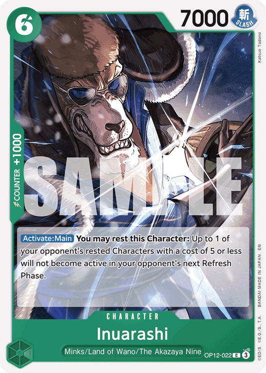 Inuarashi - Legacy of the Master - C - OP12-022