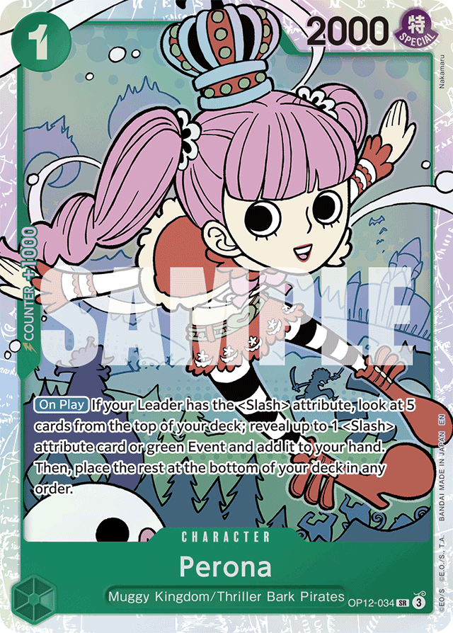 Perona - Legacy of the Master - SR - OP12-034