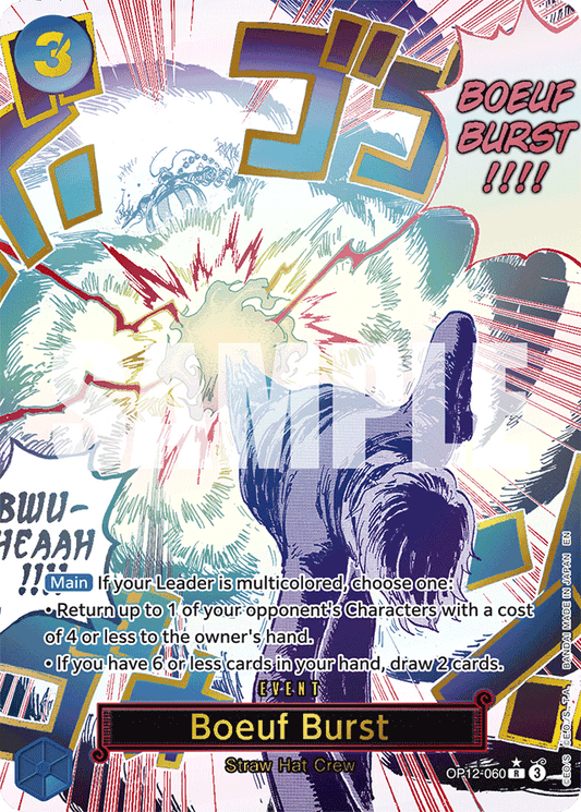 Boeuf Burst (Alternate Art) - Legacy of the Master - R - OP12-060