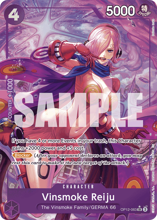 Vinsmoke Reiju (Alternate Art) - Legacy of the Master - SR - OP12-063