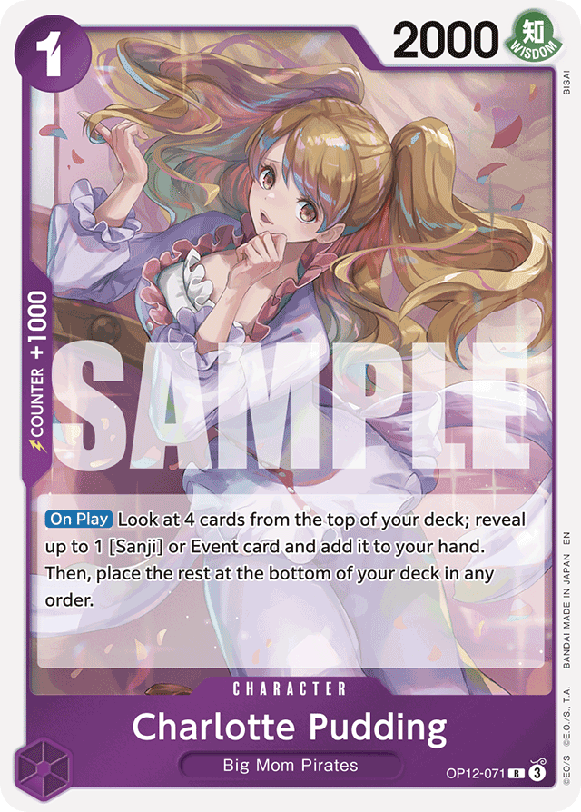 Charlotte Pudding - Legacy of the Master - R - OP12-071