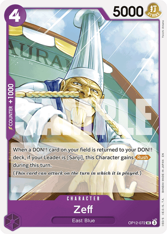 Zeff - Legacy of the Master - UC - OP12-072