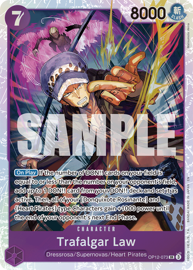 Trafalgar Law (073) - Legacy of the Master - SR - OP12-073