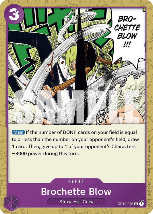 Brochette Blow - Legacy of the Master - UC - OP12-078
