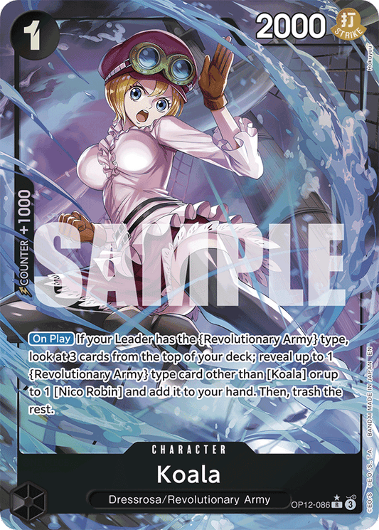 Koala (086) (Alternate Art) - Legacy of the Master - R - OP12-086