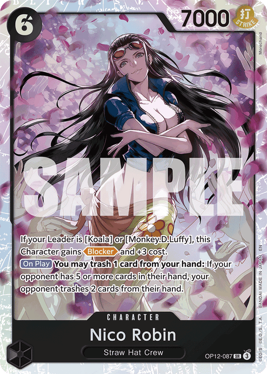 Nico Robin - Legacy of the Master - SR - OP12-087