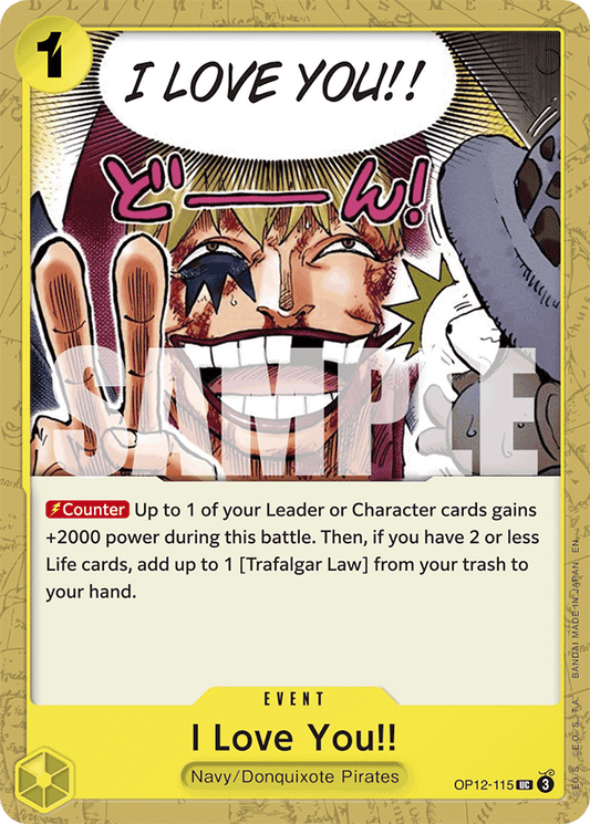 I Love You!! - Legacy of the Master - UC - OP12-115