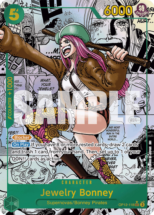 Jewelry Bonney (118) (Manga) - Legacy of the Master - SEC - OP12-118