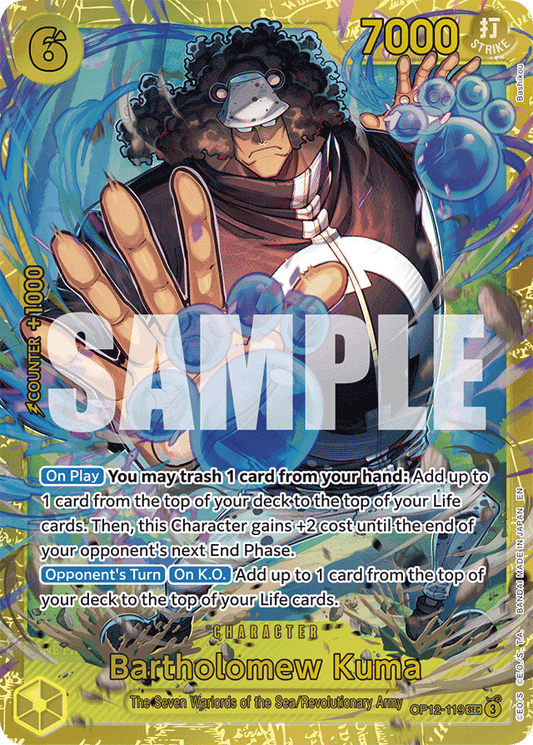 Bartholomew Kuma - Legacy of the Master - SEC - OP12-119