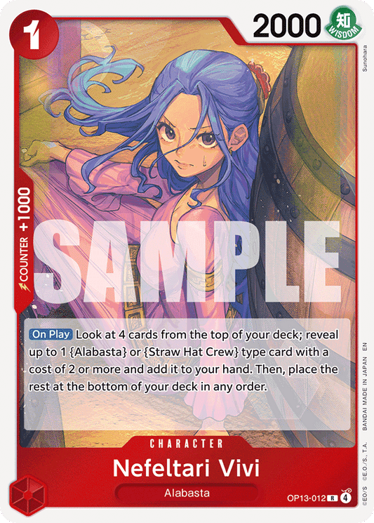 Nefeltari Vivi - Carrying On His Will - R - OP13-012