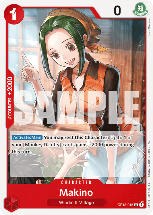 Makino - Carrying On His Will - UC - OP13-015